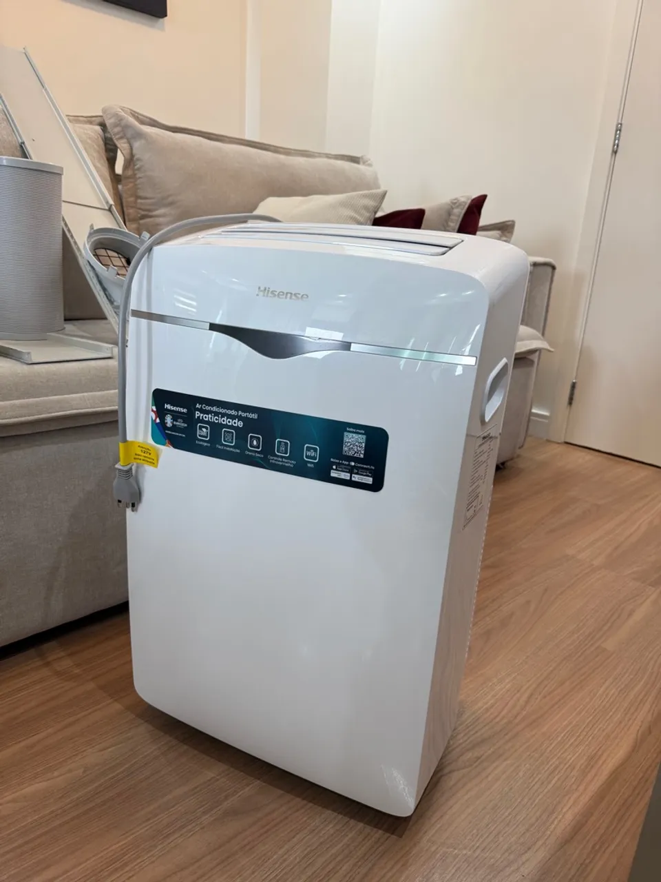 Ar Condicionado Portátil Hisense 12.000 BTUs