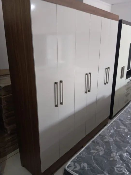GUARDA ROUPA CASAL 6 PORTAS 