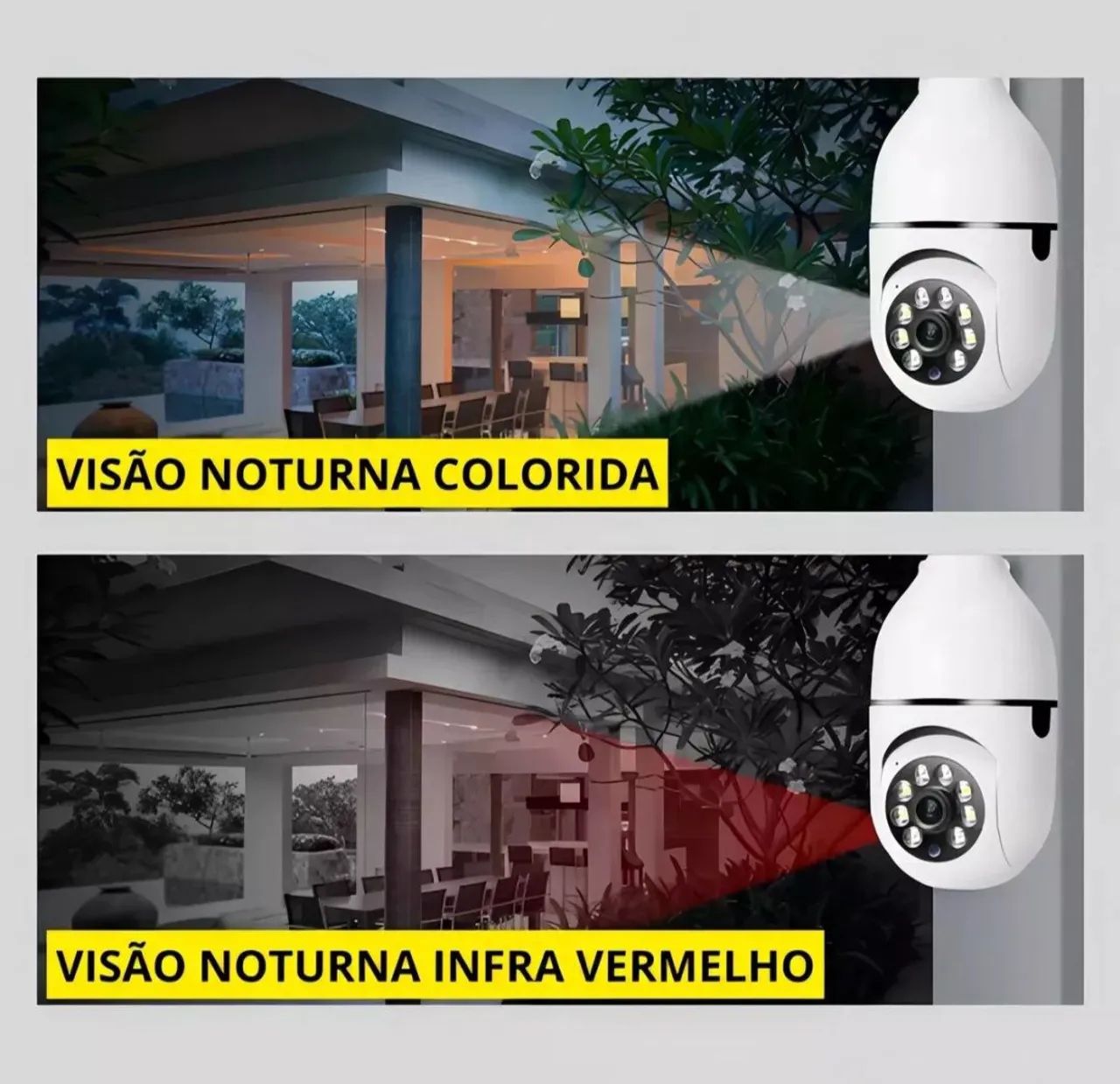 Câmera de Segurança Wi-Fi -  360° - Full HD - Foto 3