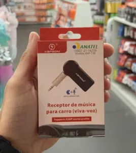 Bluetooth - Receptor de Música para som