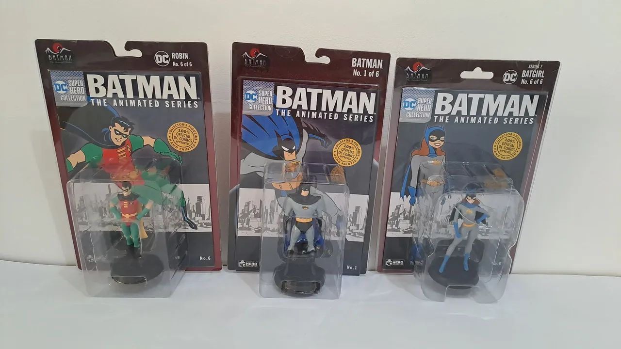 ** MT Batman The Animated Series Estátuas Eaglemoss Miniaturas