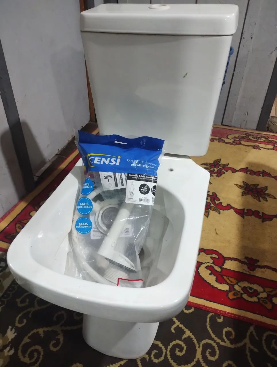 Vaso acoplado completo novo64842057234689122