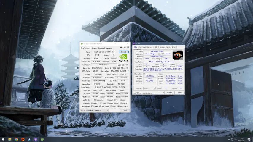 Pc Gamer Completo (PC, Mouse, Teclado e Monitor) Custo-benefício| Ryzen 7, Gtx 1060 6gb - Foto 2