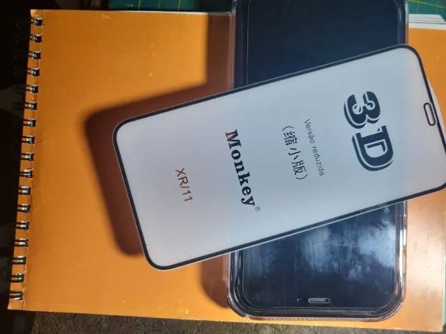 Kit 5x Películas Vidro 3d Compatível iPhone XR / iPhone 11 - Foto 5