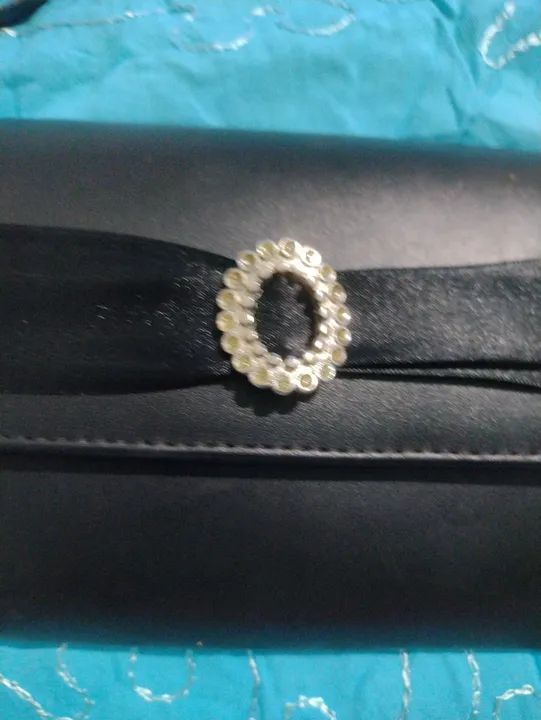 Bolsa social de ombro Preta  - Foto 2