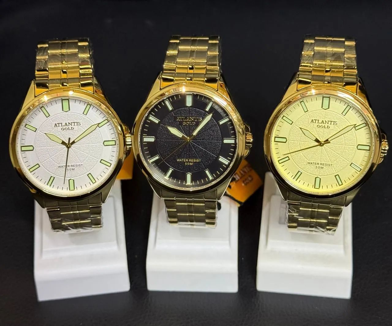  Atlantis masculinos Gold originais  - Foto 4