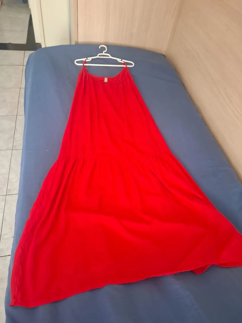 Vestido longo vermelho TOQUE DE COR - Foto 2