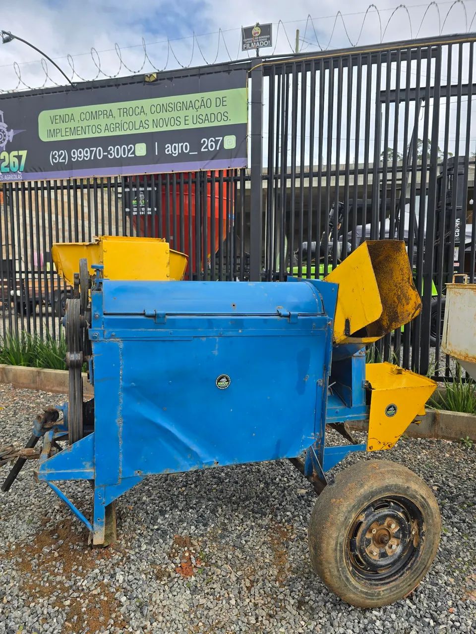 Debulhador de cereais bc 80 nogueira para trator  - Foto 3