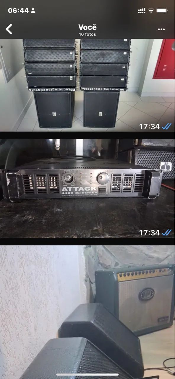 Potência para caixas passivas 