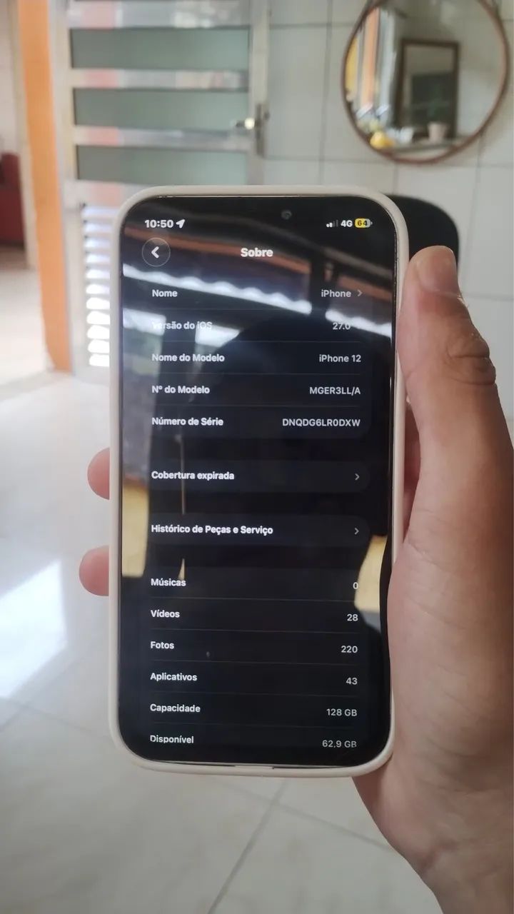iphone 12 126gb unico dono - Foto 4