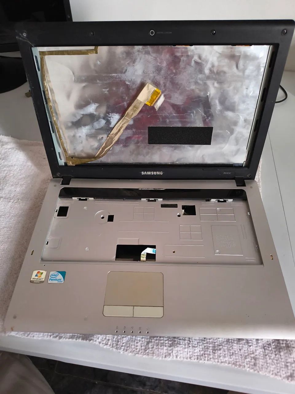 Carcaça notebook Samsung RV410