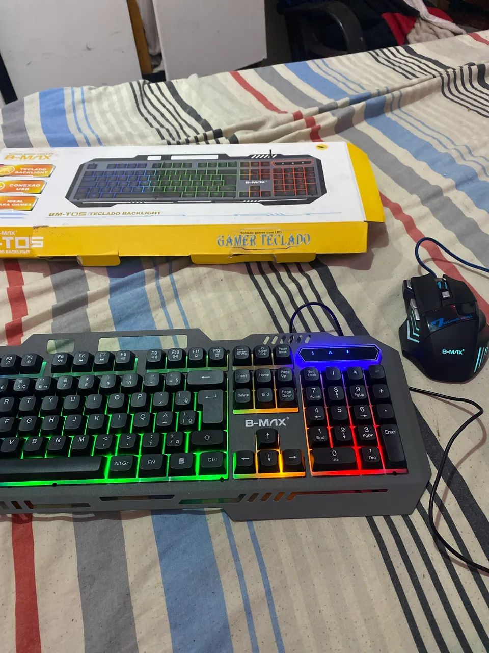 Mouse e teclado e gb