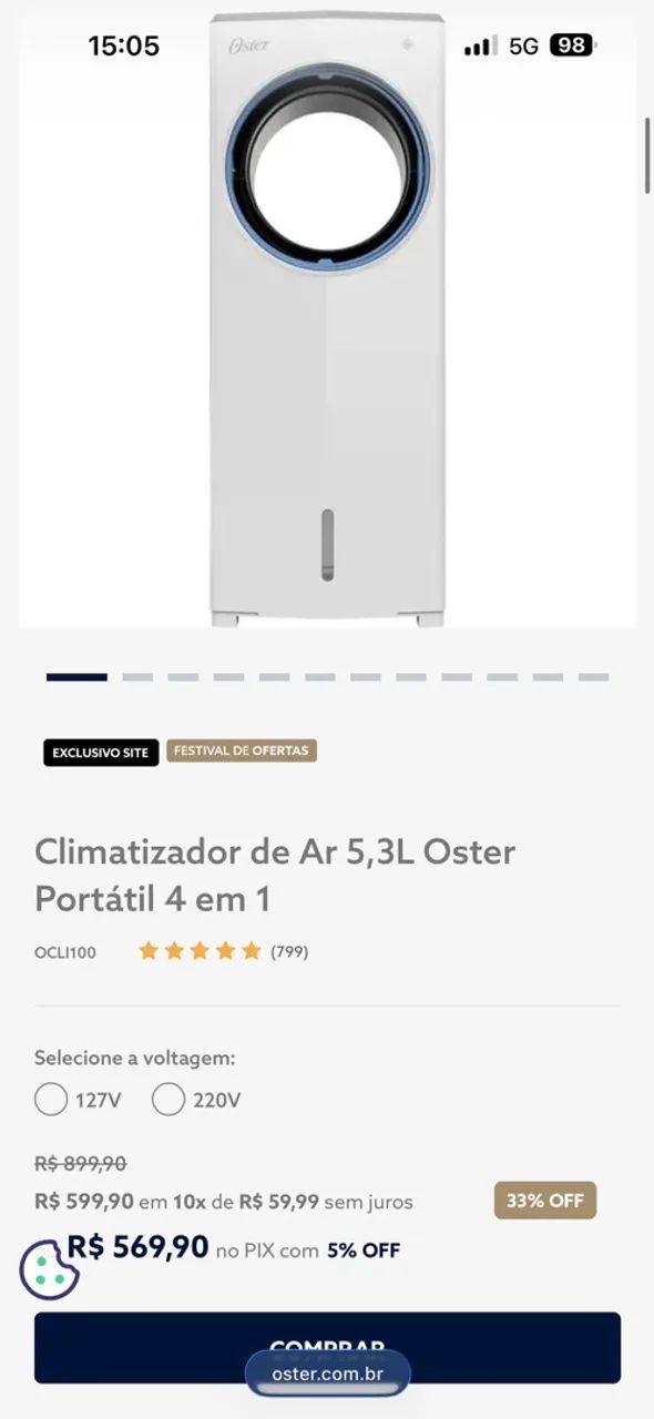 Climatizador Oster - Foto 2