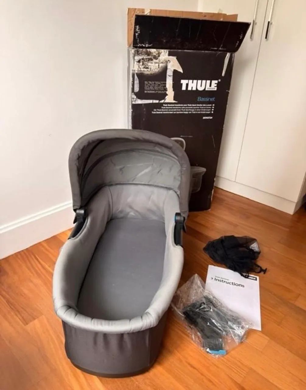 Carrinho de Bebê Thule Urban Glide + Moisés Bassinet - Foto 5