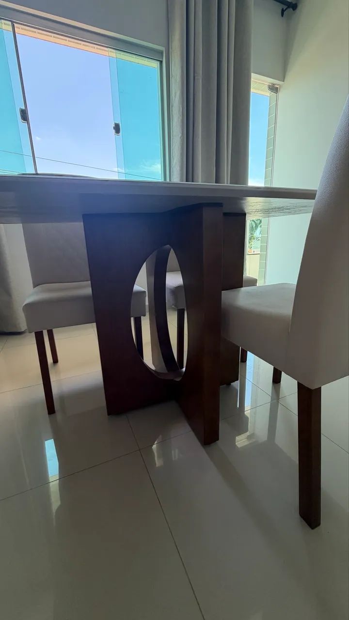 Mesa 4 cadeiras  - Foto 4