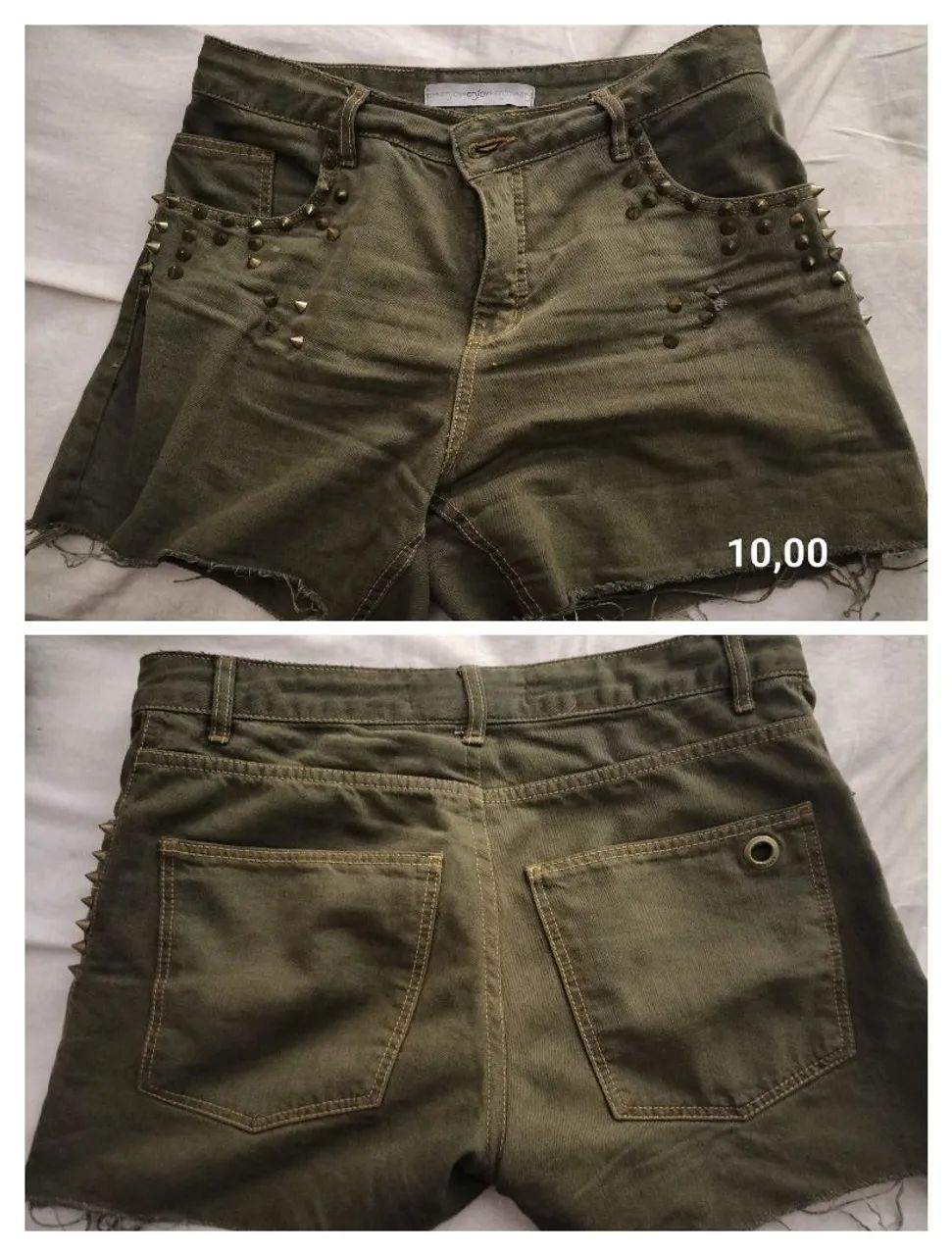 Short com tachas 40