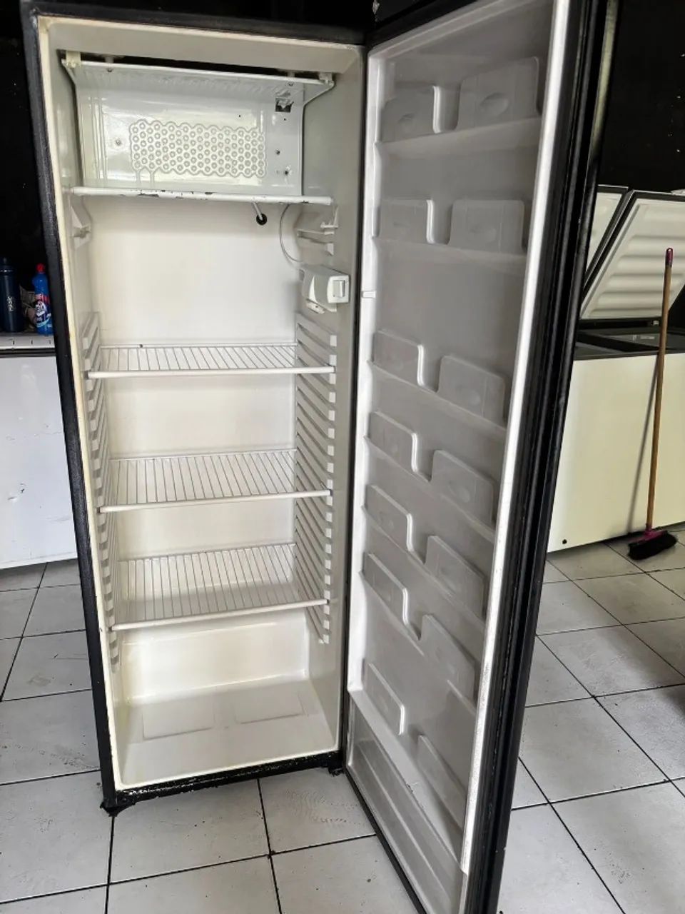 GELADEIRA BRASTEMP PRETA