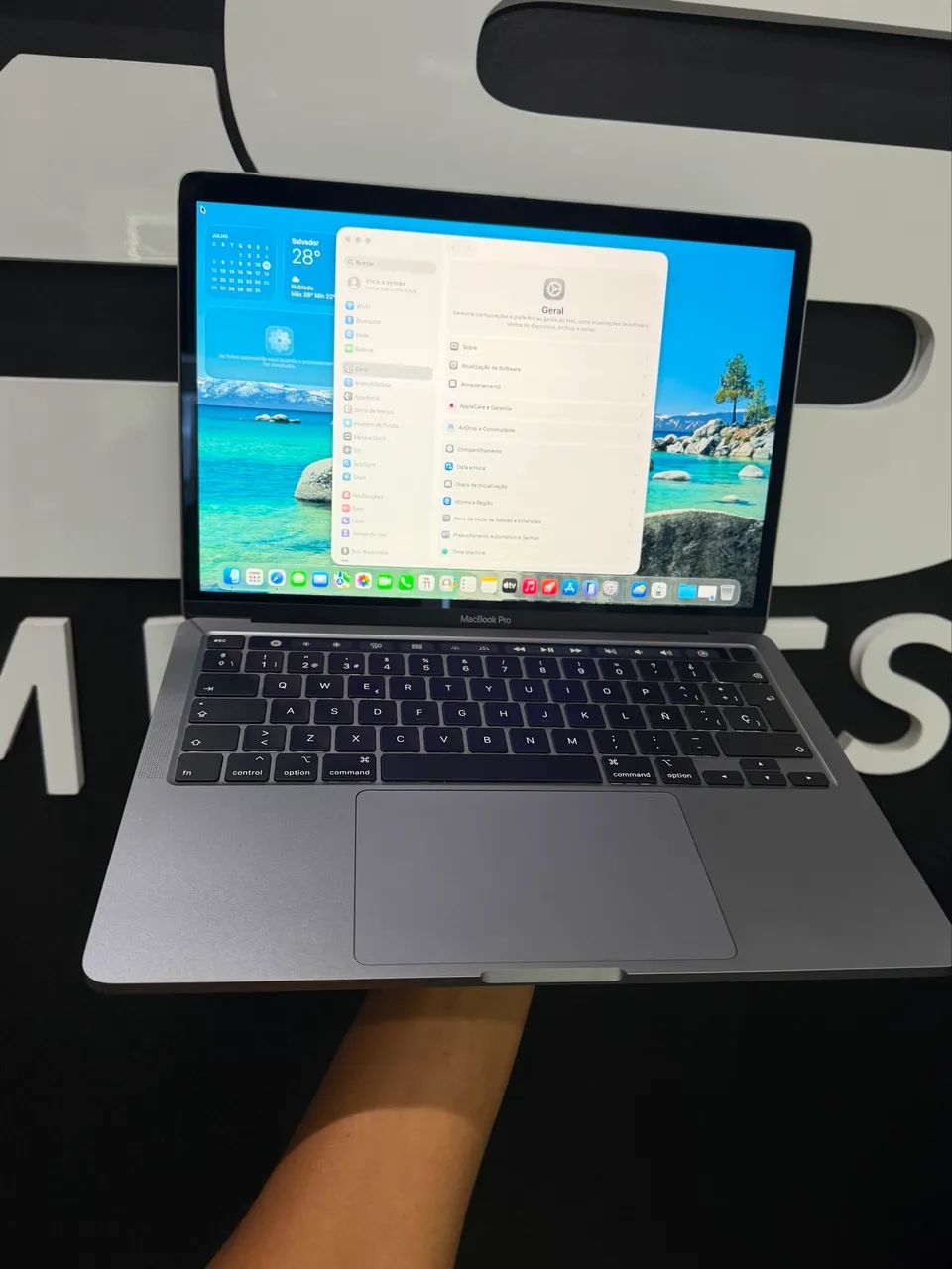 MacBook Pro 13 Polegadas 2020 1TB 16GB RAM Touch Bar Touch ID Seminovo Zero Impecáve - Foto 2