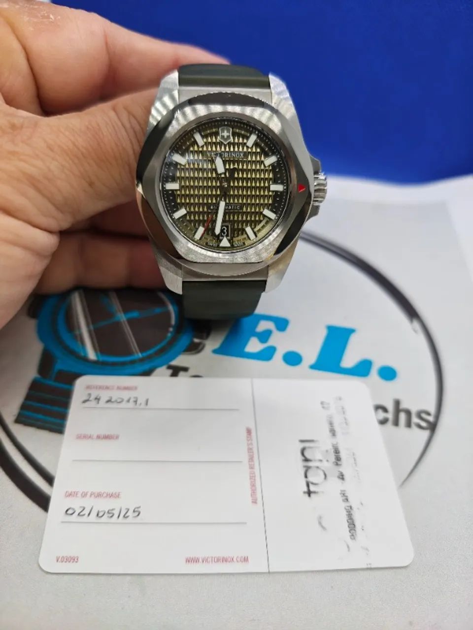 RELOGIO VICTORINOX INOX AUTOMATICO FULL SET  - Foto 3