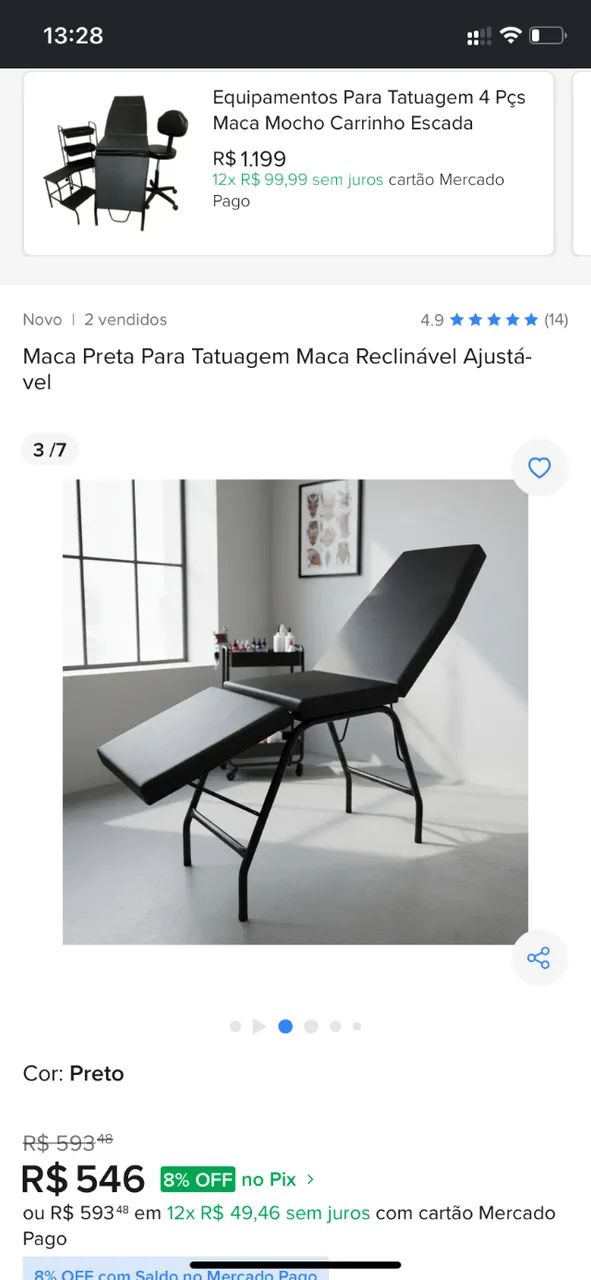 Maca de estética