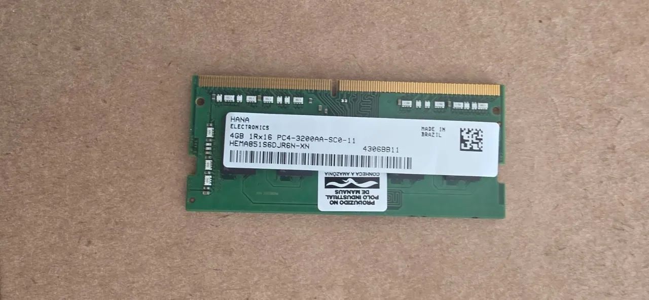 Memoria RAM ddr4 4gb 
