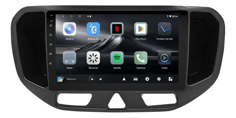 Central Multimídia Android 9 Pol. Carplay e Aandroid Auto p/ Spin 2012 a 2018 - Foto 4