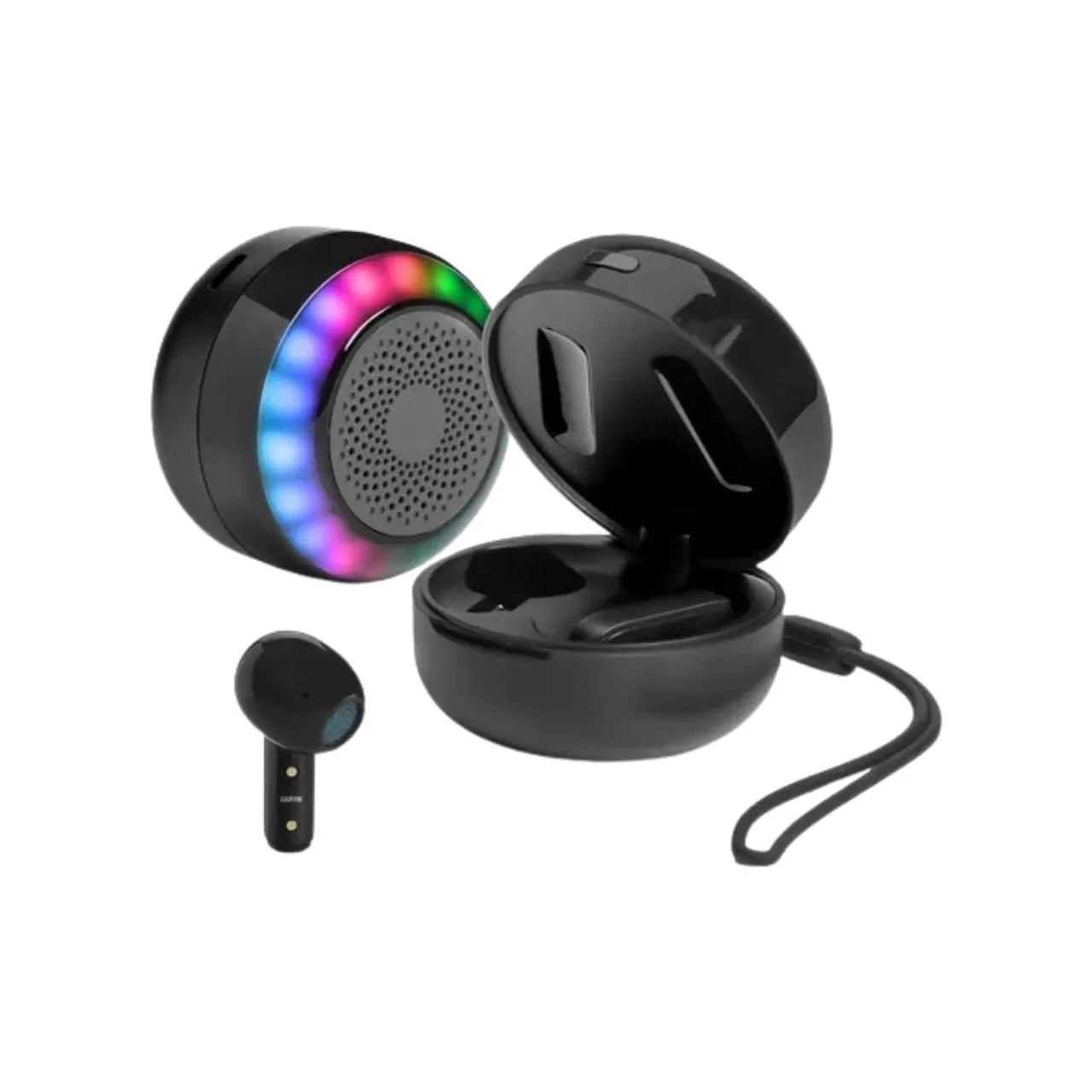 Fone de Ouvido Bluetooth e Mini Caixa de Som Bluetooth (2 em 1) - Foto 3