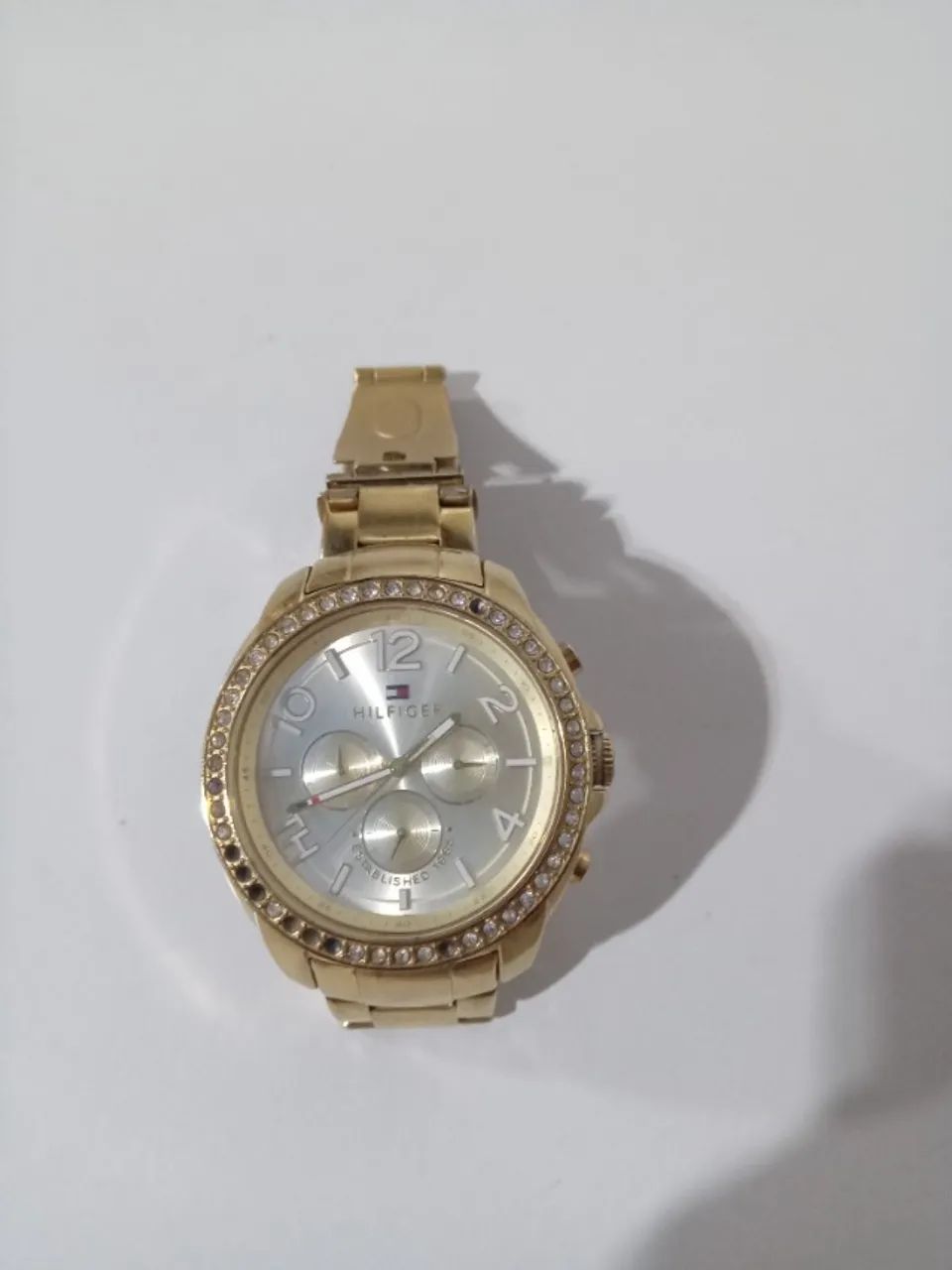 Relógio Tommy Hilfiger Dourado