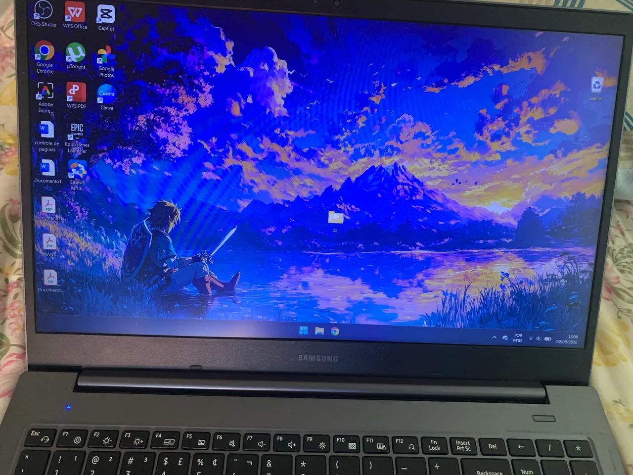 Notebook Samsung core i7 - ótimo desempenho