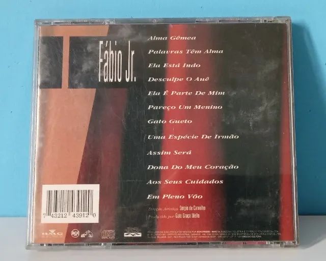 CD Fábio Jr - Fábio JR - 1994 - Foto 2
