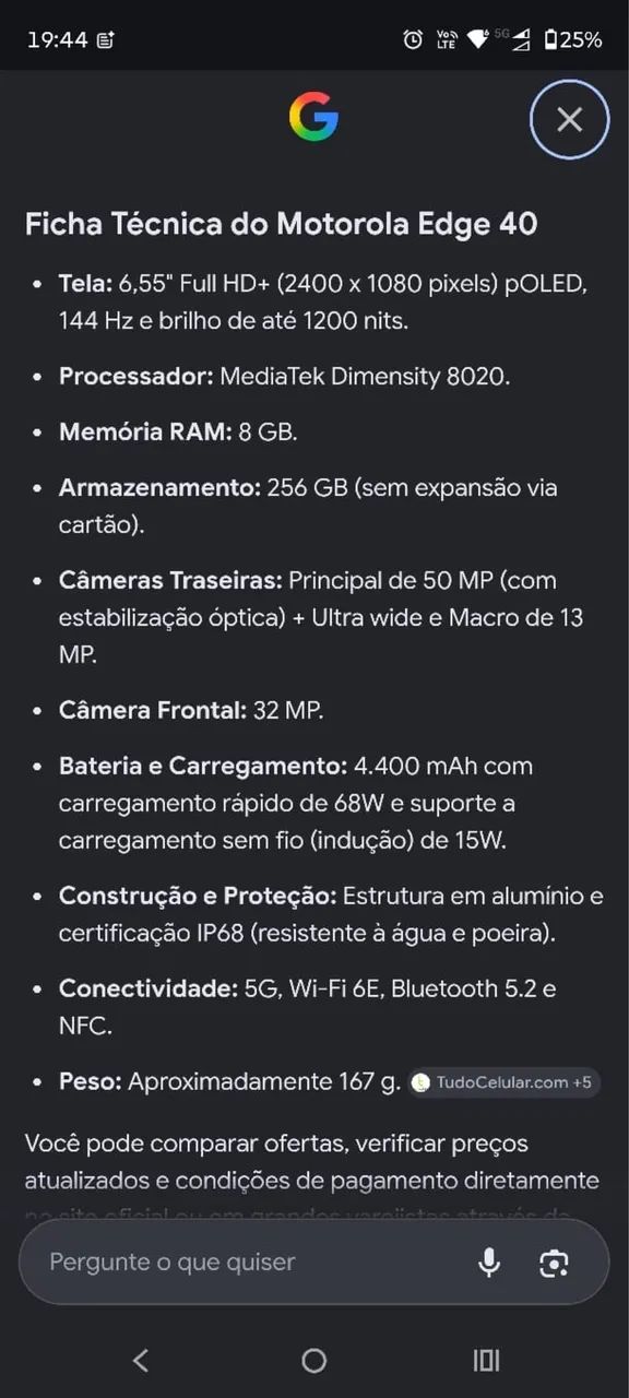 Motorola edge 40 - Foto 3