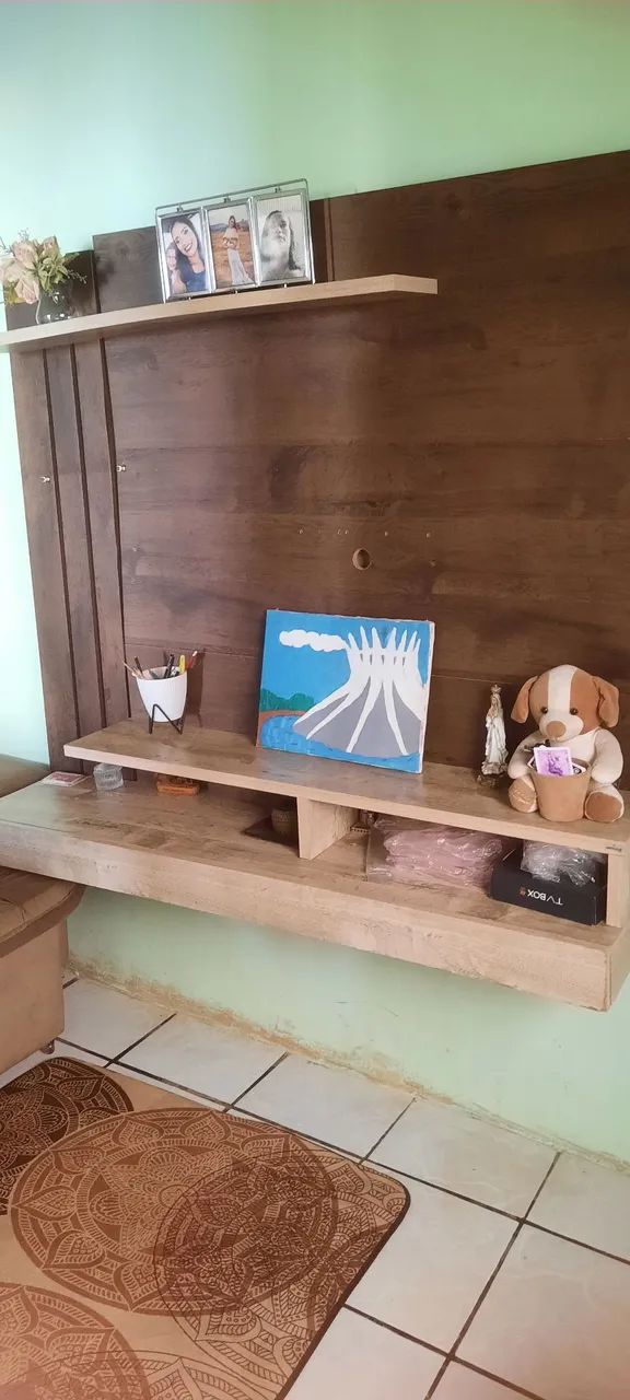 Painel em mdf para tvs até 50 polegadas contato ( * - Foto 4