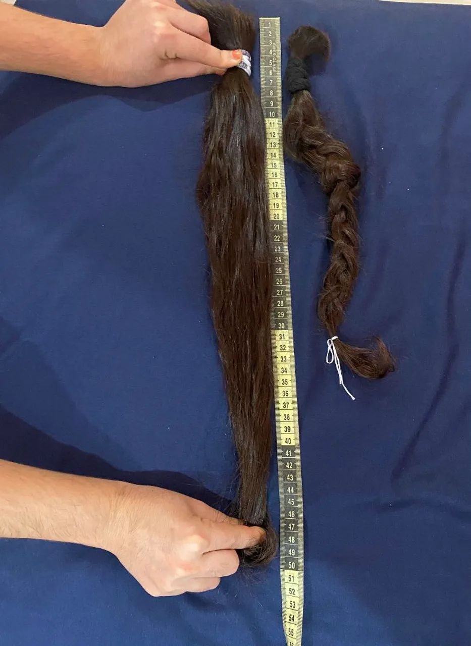 Cabelo 100% virgem 50 cm - Foto 2