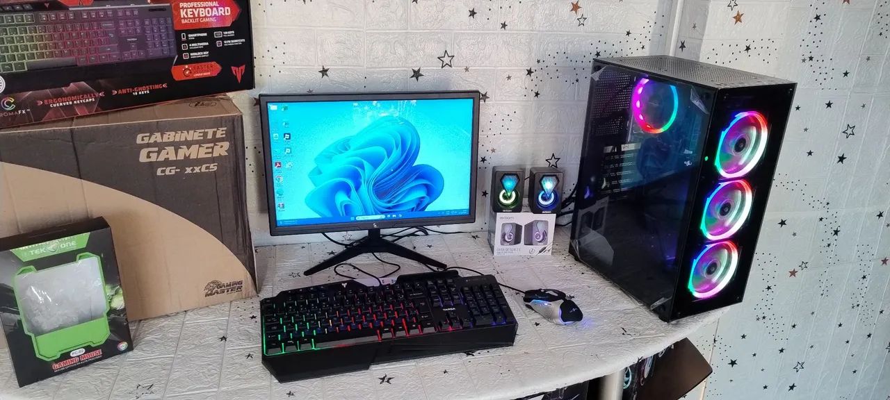 Computador i5, quarta geração, monitor 19 polegadas LED com HDMI  - Foto 3