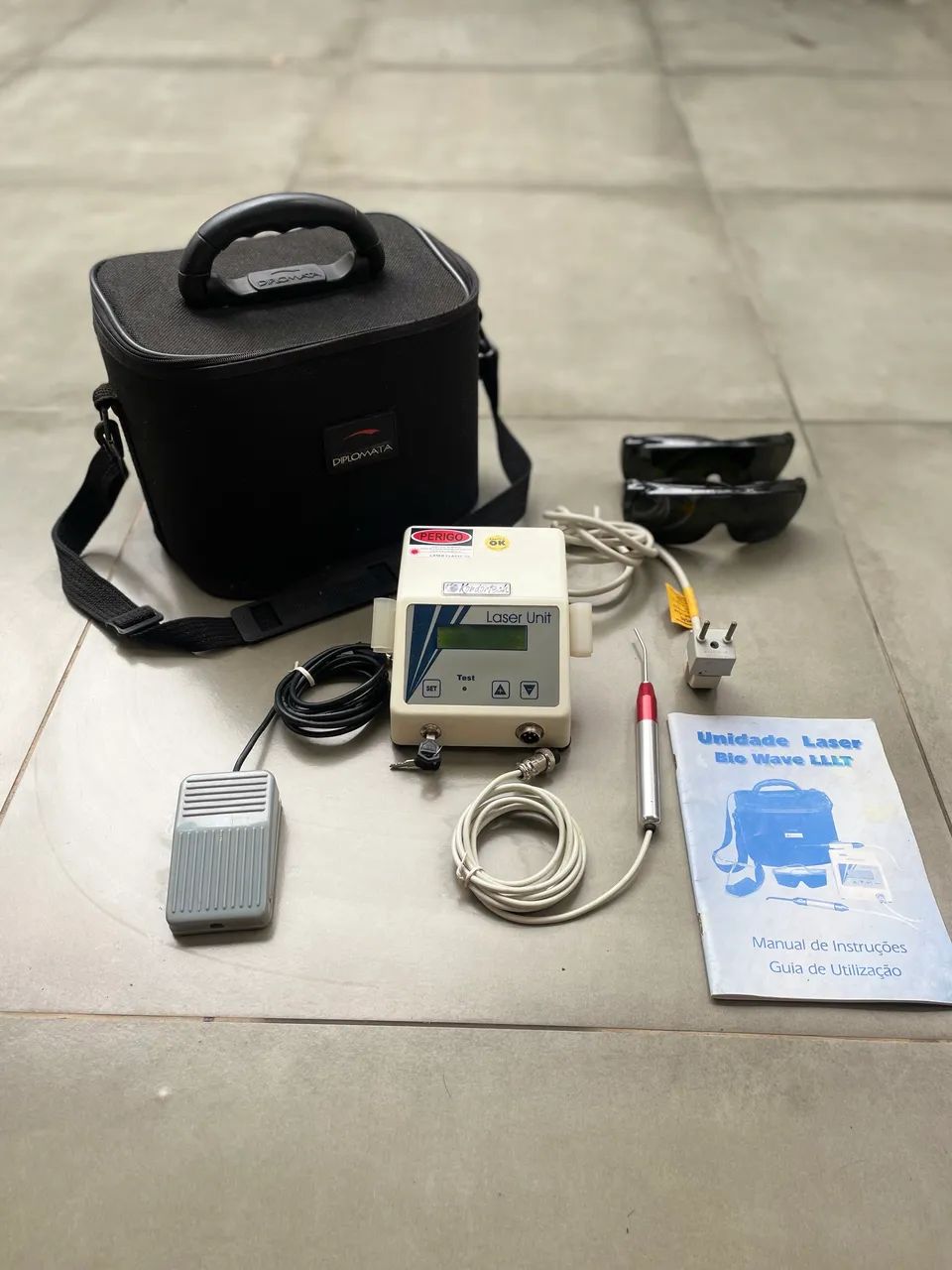 LASER TERAPEUTICO KONDORTECH BIO WAVE LLLT - COMPLETO
