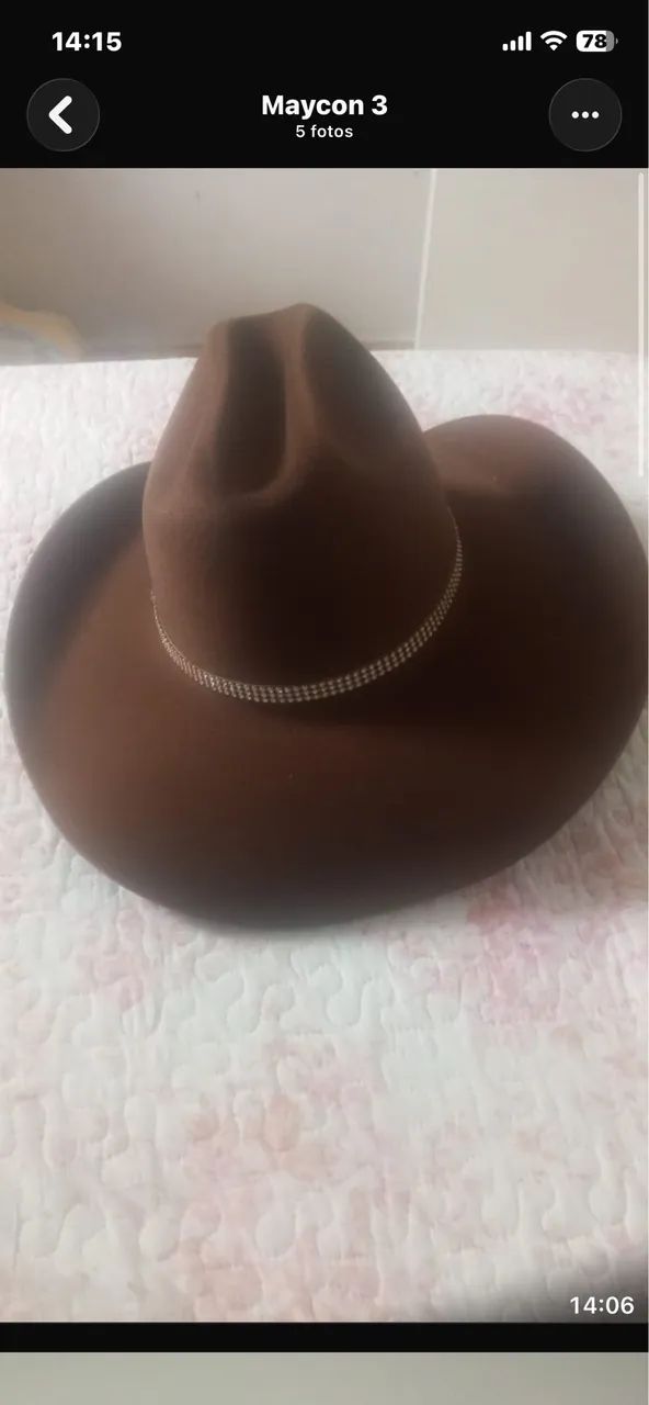 Chapéu para rodeio