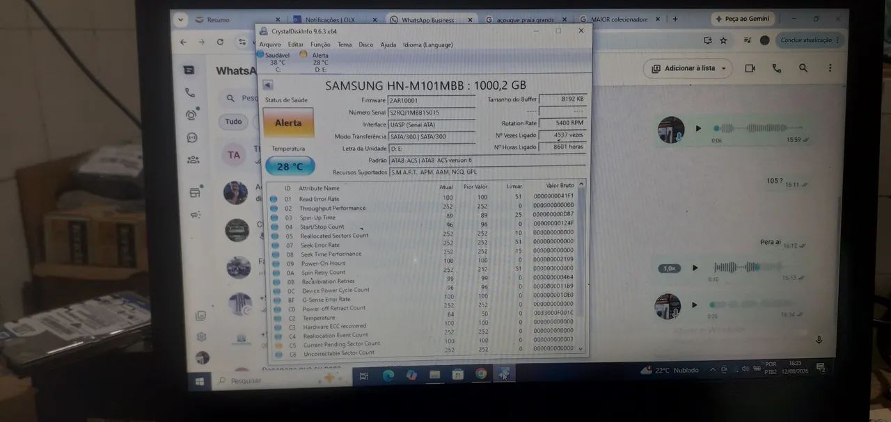 Hd de 1 terá de notebook  - Foto 3