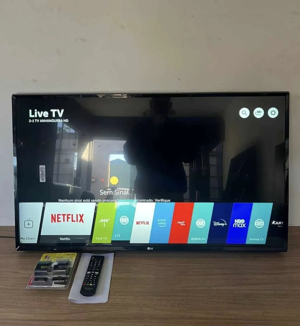 TELEVISÃO 43 POLEGADAS LG SMART TODOS APLICATIVOS ATUALIZADOS FAÇO ENTREGA SEM CUSTO  - Foto 2