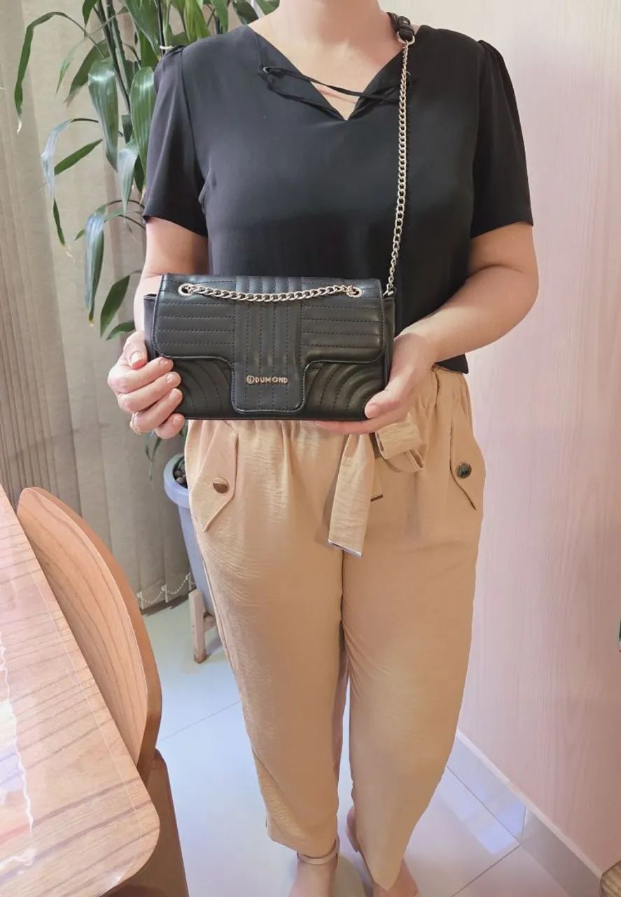 Bolsa Dumond cor preta - Foto 3
