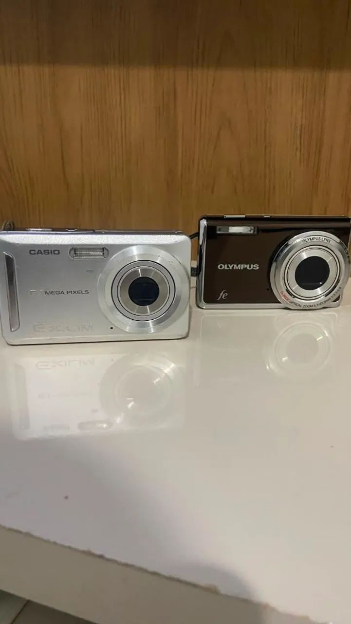 Câmeras, Olímpus e Casio  - Foto 2
