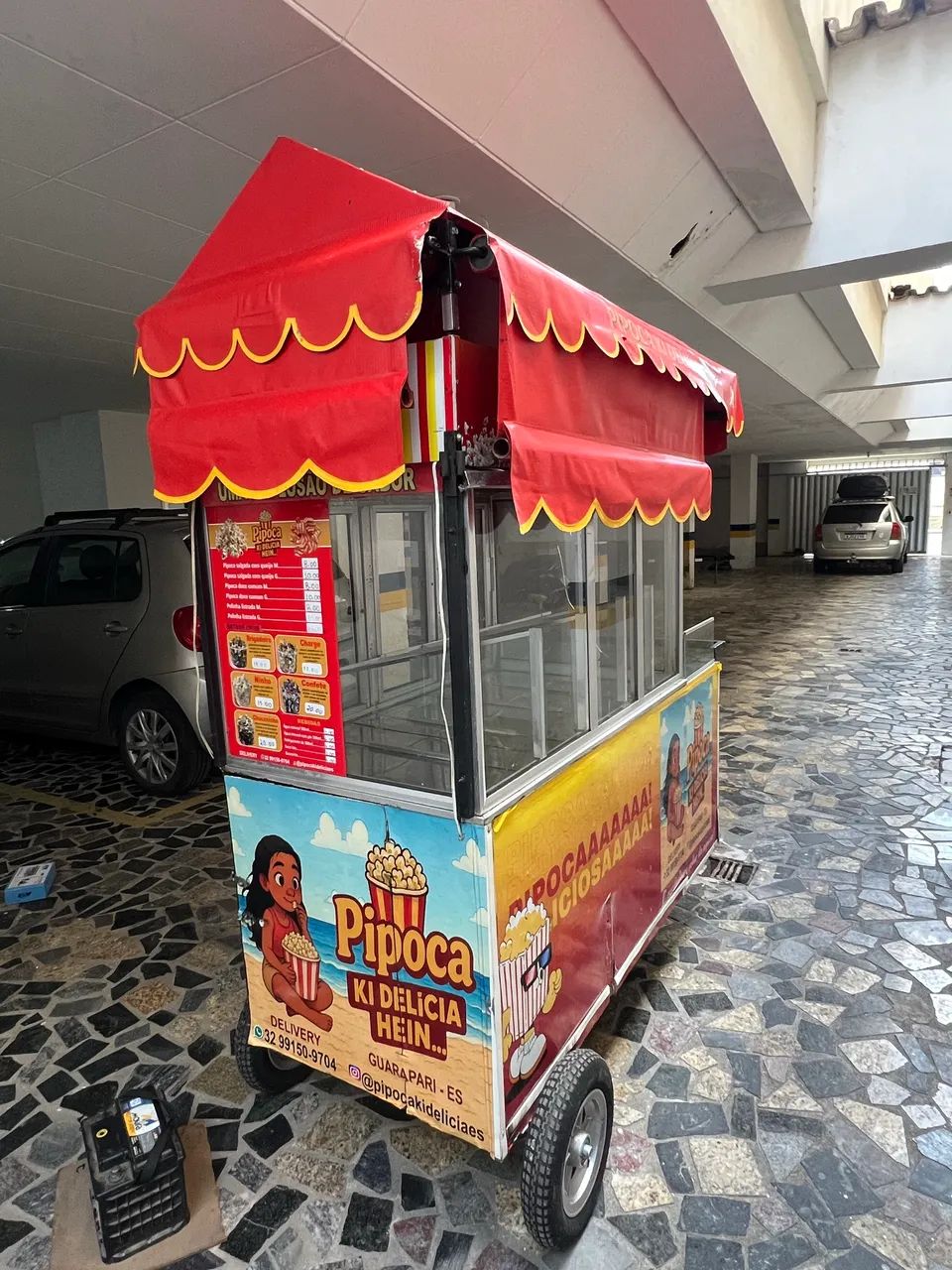 Carrinho de pipoca  - Foto 4