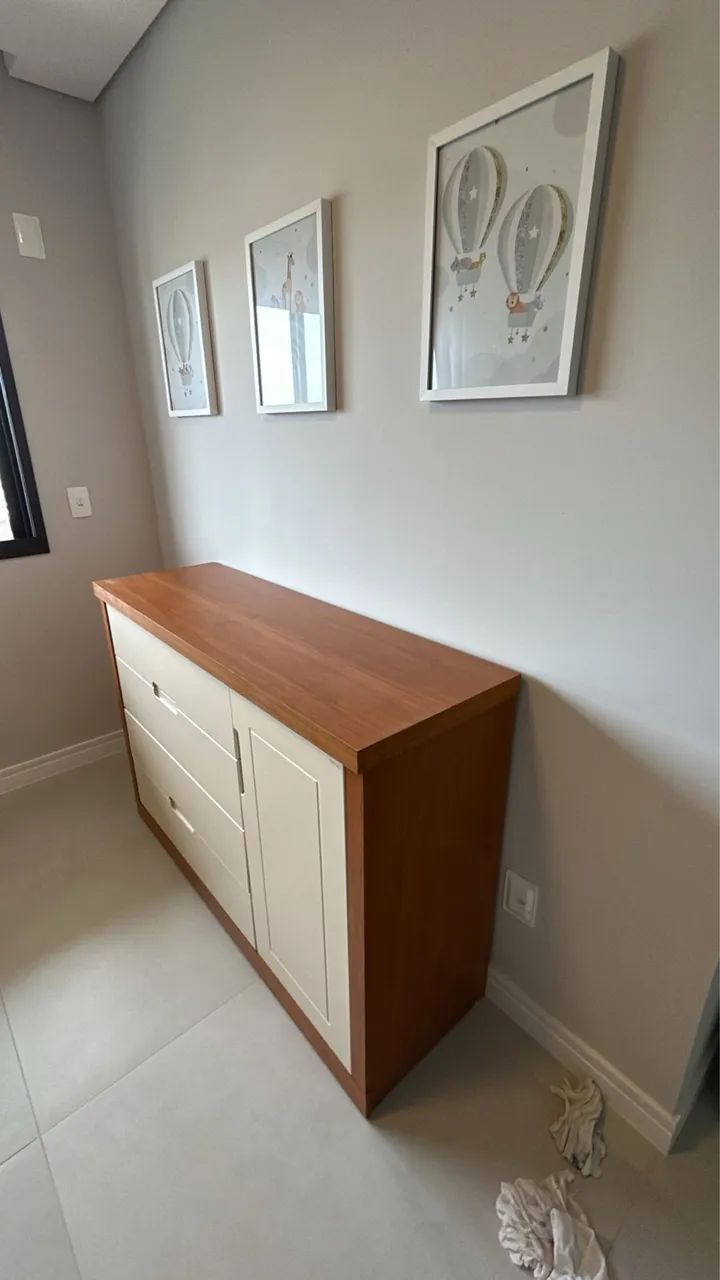 Cômoda para quarto infantil 
