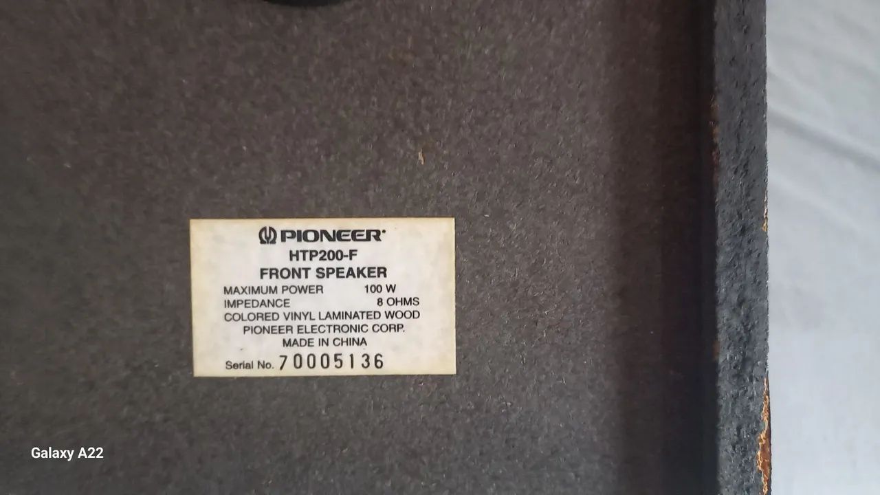 Caixas de som pioneer 2 frontais e 1 central - Foto 4