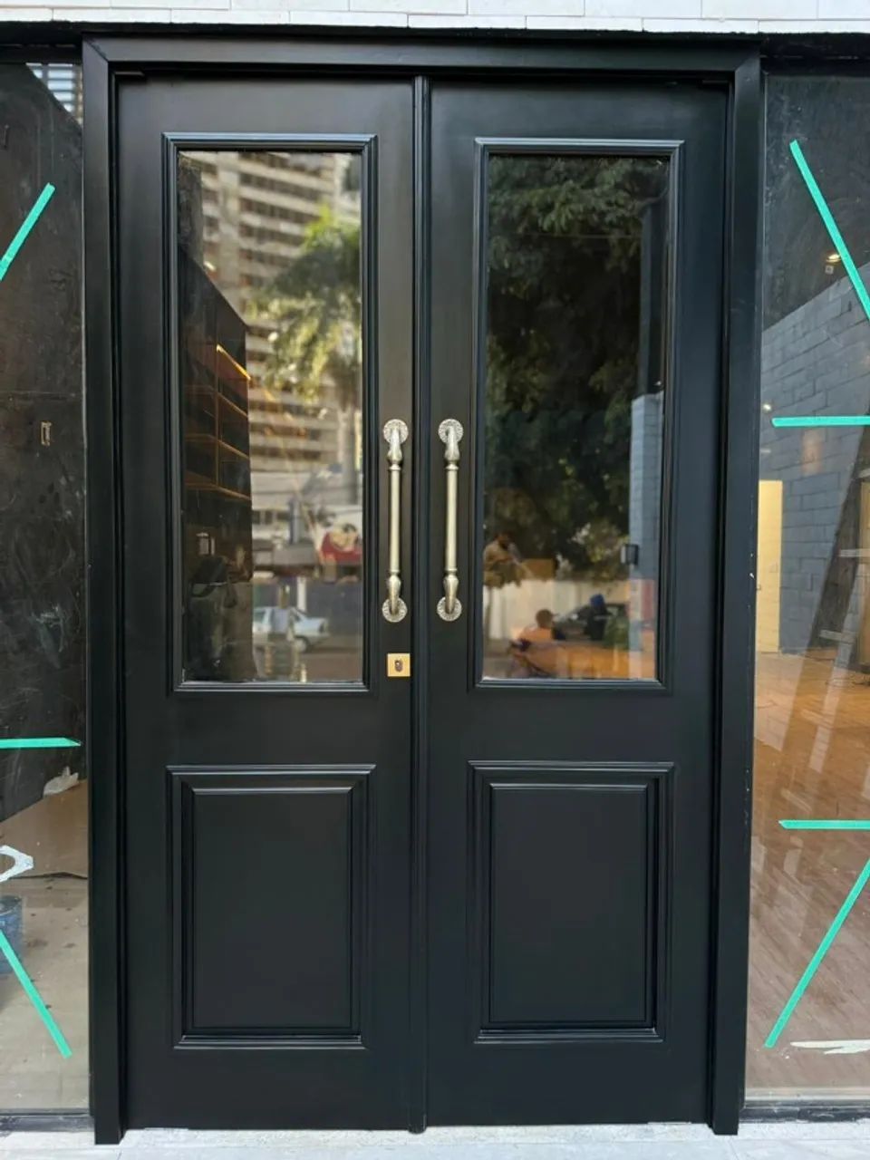 Porta Madeira 2 Folhas - Foto 4