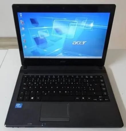 Notebook Acer i7 8gb SSD 