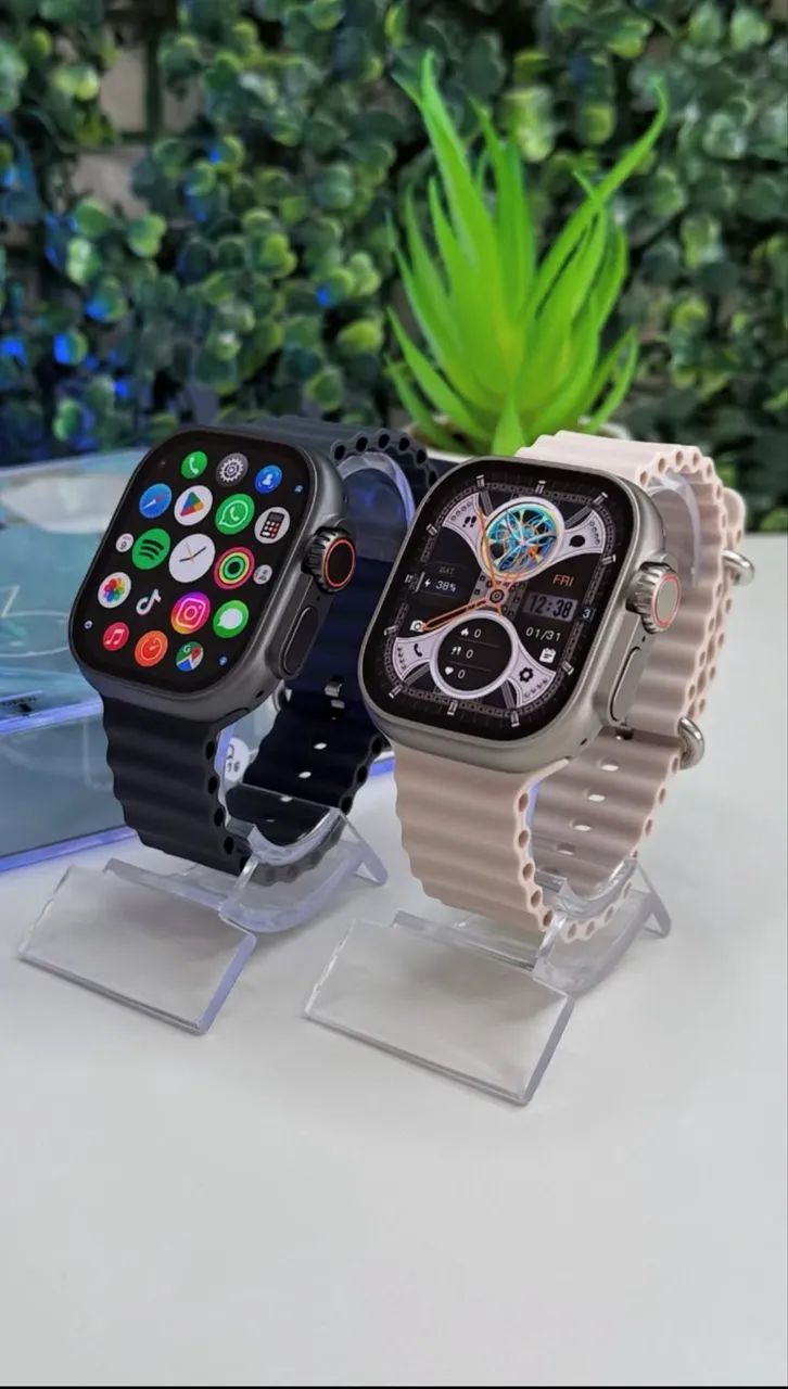 Relógio Smartwatch Ultra 3 AI 5G Bluetooth Tela AMOLED