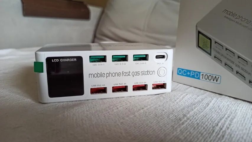 Estaçao de carregamento - USB 100w 