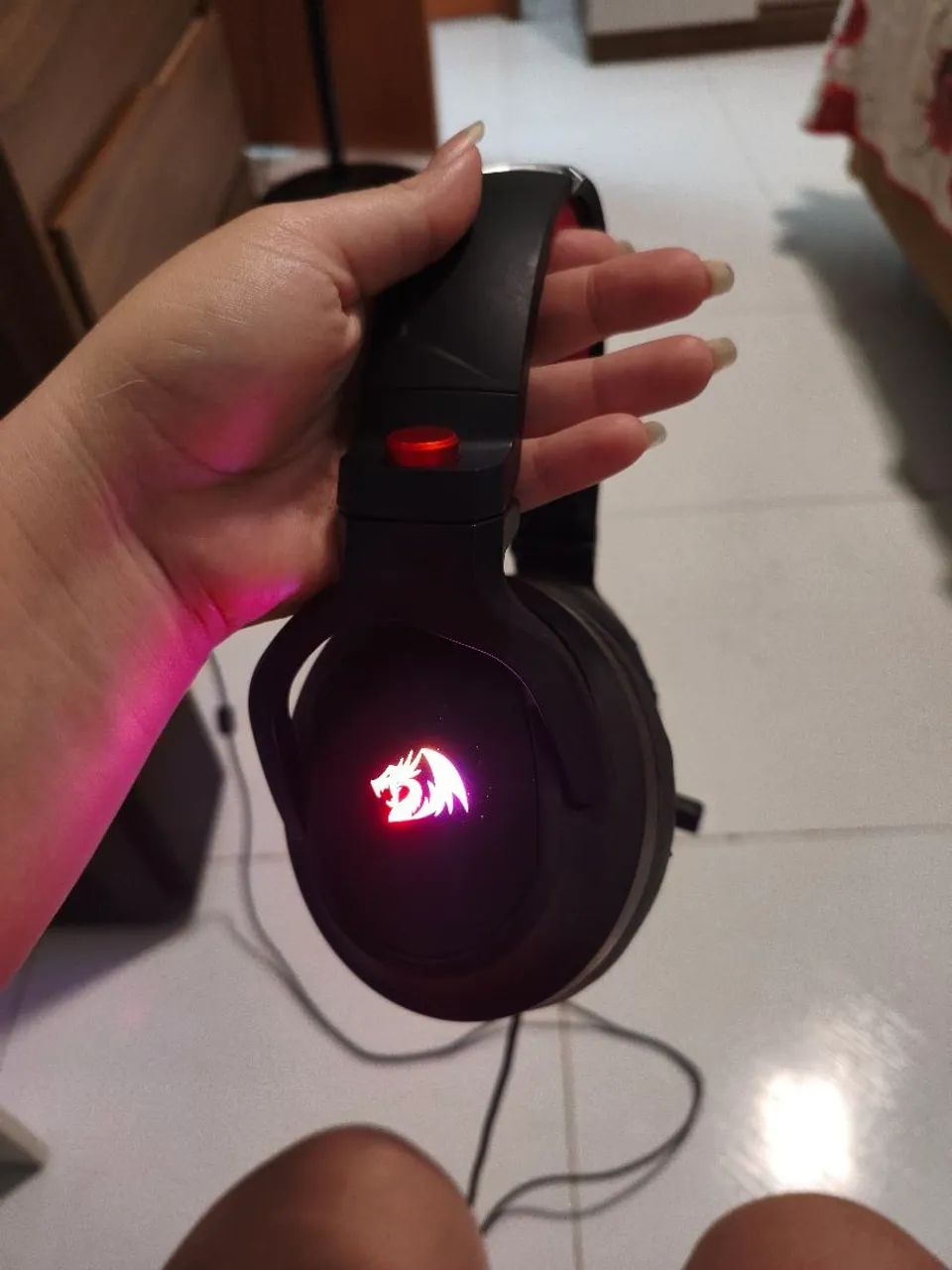 Headset Redragon RGB - Foto 3