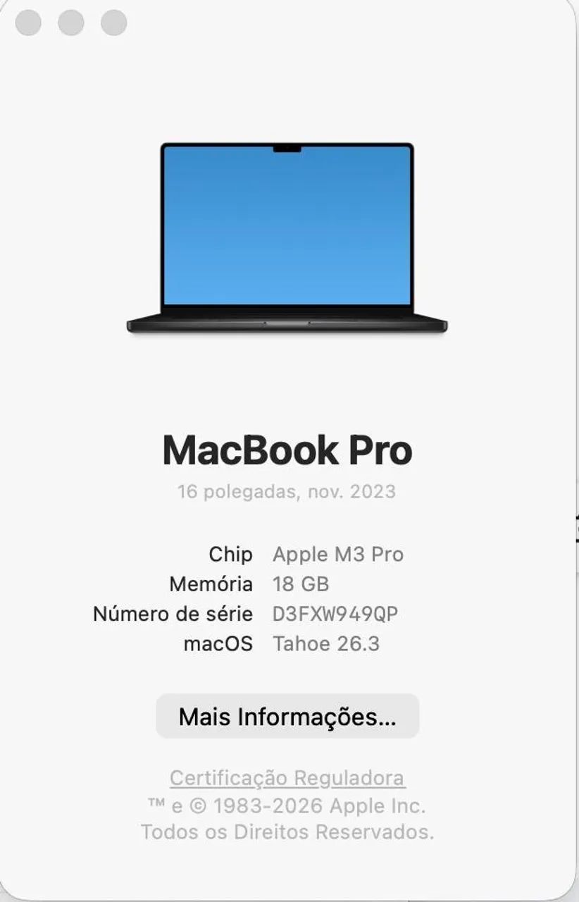 MacBook Pro 16 M3 Pro 2023 - Foto 5