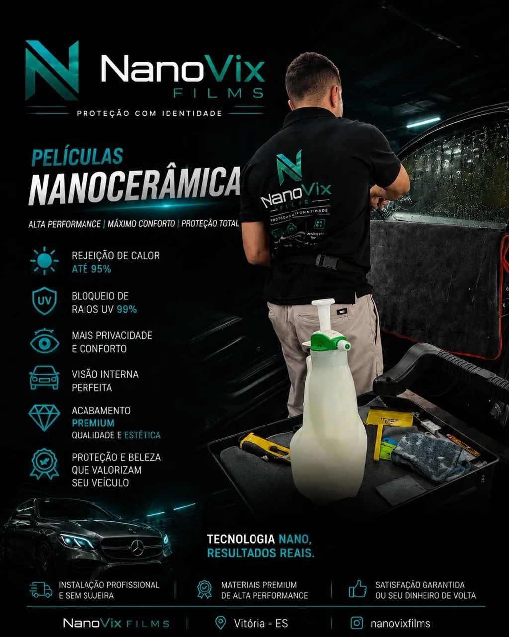  Insulfilm Nano Cerâmica Premium - Foto 4